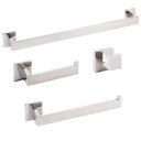 Ver imagem 1 de Kit Acessórios para Banheiro Inox Premium Cromado 4 Peças - Fino Inox