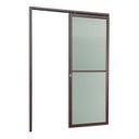 Ver imagem 3 de Porta de Correr Suspensa 210x100cm Vidrao Esq L.25 Brimak Abertura Esquerda