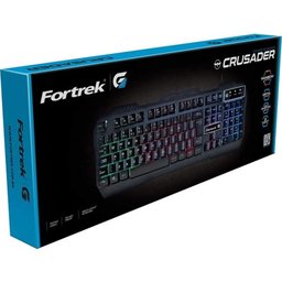 Teclado Gamer Crusader Rgb 70528 - Fortrek - 3