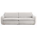 Ver imagem 3 de Sofá 4 Lugares Orgânico Sala de Estar Living 276cm Eliot F04 Linho Tramado Creme - Lyam Decor