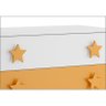 Cômoda Infantil 04 Gavetas com Puxadores de Estrela Star - Multimóveis - 2