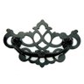 Conjunto 10 Puxadores Colonial Metal Preto - 1
