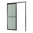 Ver imagem 3 de Porta de Correr Suspensa 210x100cm Vidrao Dir L.25 Brimak Abertura Direita