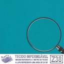 Ver imagem 6 de Kit de Mesa Bistrô com Tampo de Vidro Redondo 4 Banquetas em Alumínio e Fibra Sintética Ráfia