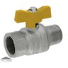 VÁLVULA ESFERA MxF PASSAGEM PLENA GÁS BORBOLETA 3/4” - 2
