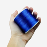 Cordão Acetinado Rabo de Rato 1mm Rolo com 100m Azul Royal - 2