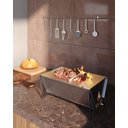 Ver imagem 2 de Churrasqueira Portátil Desmontável 450mm - Compacta, Resistente e com Brindes