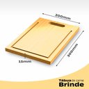 Ver imagem 3 de Churrasqueira Portátil Desmontável 450mm - Compacta, Resistente e com Brindes