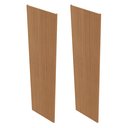 Ver imagem 3 de Kit 2 Placas de Painel Ripado Toronto 250cm x 58cm x 3,3mm (Rende 2,9m²) Ecorevest Marrom/Freijó