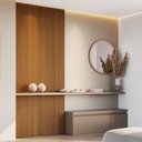 Ver imagem 1 de Kit 2 Placas de Painel Ripado Toronto 250cm x 58cm x 3,3mm (Rende 2,9m²) Ecorevest Marrom/Freijó