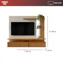 Ver imagem 6 de Painel Home Maragogi - 2 Portas de Correr Tv até 60 - Linea