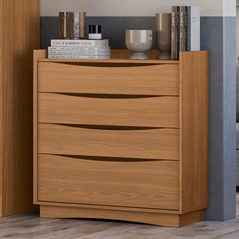Cômoda 91cm 03 Gavetas e 01 Gavetão M260 Kappesberg