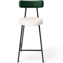 Ver imagem 5 de Kit 06 Banquetas Baixa Cozinha e Sala Jantar Bancada Milão L02 Facto Verde Linho Cru - lyam decor Ly