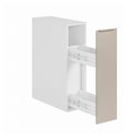 Ver imagem 5 de Balcão Planejado Suspenso Porta Tempero 20cm Suspenso sem Tampo Ipanema CabeCasa MadeiraOriginals Branco/Fendi
