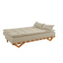 Ver imagem 6 de Sofá Cama para Sala de Estar Ref 42 - 2504-B Capri Bege