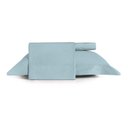 Ver imagem 1 de Jogo de Cama Solteiro 3 Peças Altenburg Algodão Lux 200 Fios Azul Etienne