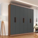 Ver imagem 1 de Guarda Roupa Casal 6 Portas 3 Gavetas Mônaco