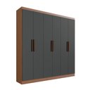 Ver imagem 3 de Guarda Roupa Casal 6 Portas 3 Gavetas Mônaco
