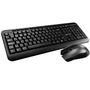 Kit Teclado e Mouse sem Fio K-w60bk C3 Tech
