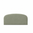 Ver imagem 3 de Kit Cabeceira King 138cm + Recamier Banco Puff Bouclé Fly:Olivia