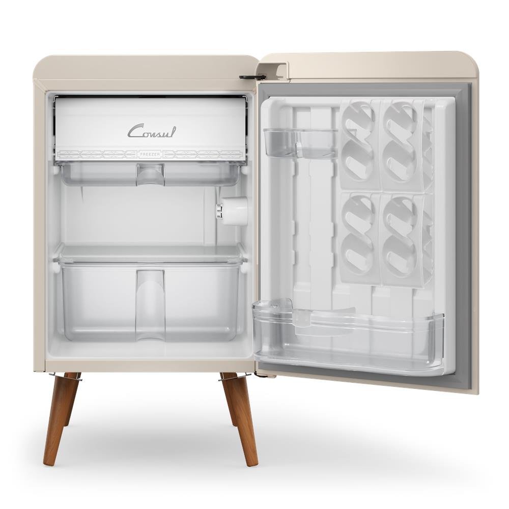 Frigobar Consul Retrô Edição Especial 76 Litros Branco Marfim - CRA09AA 220V - 3