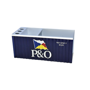 Organizador de Mesa Conteiner em Metal - P&o