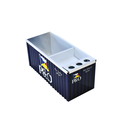 Ver imagem 3 de Organizador de Mesa Conteiner em Metal - P&o