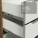 Ver imagem 5 de Armário de Cozinha Completa 190cm Veludo Lux Madesa Rustic Branco