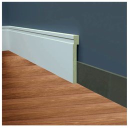 Rodapé de MDF Frisado de Sobrepor 12cm x 1,80m Rende 1,8 Moldufama 1202 - 4