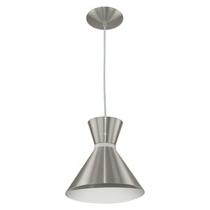 Lustre Pendente Berlin 21cm Mesa Balcão Gourmet Escovado