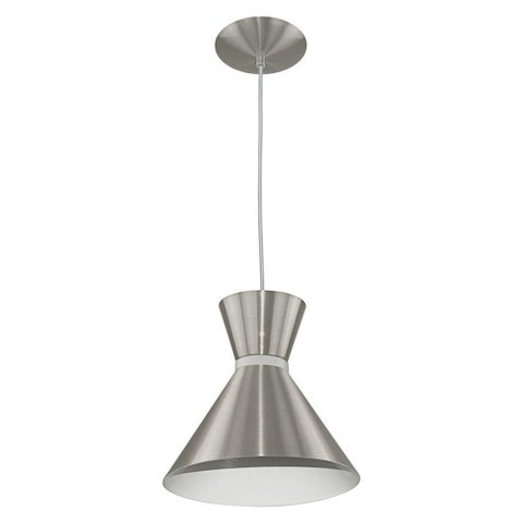 Lustre Pendente Berlin 21cm Mesa Balcão Gourmet Escovado