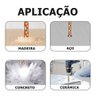 Broca De Torção Triangular Multifuncional Fura Tudo 8mm - 4