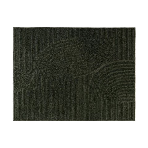 Tapete Sala Realce Antiderrap. 2,00x2,50 Sand Verde Oliva