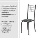 Ver imagem 5 de Kit 4 Cadeiras Tubular Dany 95x37x40 Cm