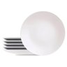 Kit 6 Pratos Sobremesa Tramontina Sophia em Porcelana 21 Cm Branco - 3