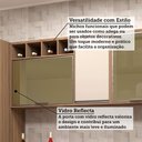 Ver imagem 6 de Cozinha Completa 6 Peças com Espaço para Micro-ondas e Tampo 350cm Lari Luciane Móveis