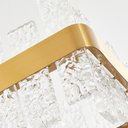 Ver imagem 2 de Lustre Pendente Nordecor Lowy 2764 Dourado Brilho Led Bivolt