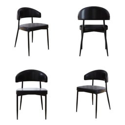 Conjunto Sala de Jantar Mesa Lisboa Madeira Maciça com 4 Cadeiras Bless - 10