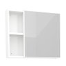 Espelho Para Banheiro Aço Ameixa 60 Cozimax Branco - 1