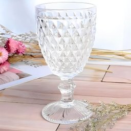 Jogo com 6 Taças Crave de Vidro Transparente de Agua ou Suco 320ml - 3