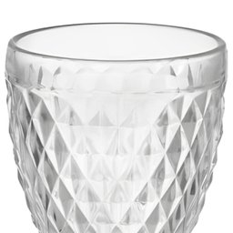 Jogo com 6 Taças Crave de Vidro Transparente de Agua ou Suco 320ml - 5