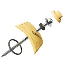 Ver imagem 1 de Kit Vedação E Fixação Colonial 18X15Cm Marfim 10 Peças