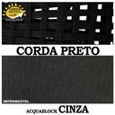 Ver imagem 3 de Balanço Ninho Suspenso Almofada Impermeável Cinza Corda Náutica Preta + Mola e Mosquetão