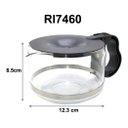 Ver imagem 2 de Jarra para Cafeteira Walita Mini Comfort Ri7460 / Studio - Preto