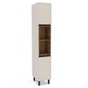 Ver imagem 2 de Paneleiro 2 Portas 2 Nichos Creme Koya 214 cm Bege
