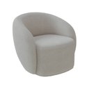 Ver imagem 6 de Conjunto 1 Sofá Living 160cm e 1 Poltrona Decorativa Sala de Estar Íbis Encosto Fixo Bouclê Cinza G3