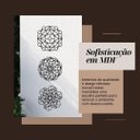 Ver imagem 4 de Trio de Mandalas Decorativas 39cm - Placas Mdf 3mm Preto - Decoração para Parede