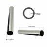 Tubo Inox - 10,00mm X 2,00mm - Polido - 304/l - C/c - 70 Cm - 3