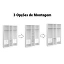 Ver imagem 3 de Guarda Roupa Casal 5 Portas 100% MDF Vicenzo