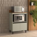 Ver imagem 1 de Balcão de Cozinha 2 Portas 1 Nicho Oliva Koya Verde